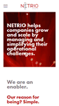 Mobile Screenshot of netrio.com